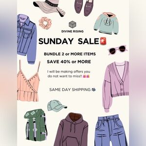 Divine Rising Sunday Sale Fashion Bundle